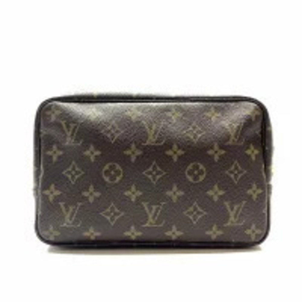 Louis Vuitton Monogram Trousse Toilette Pouch Clutch Shoulder Bag Clutch